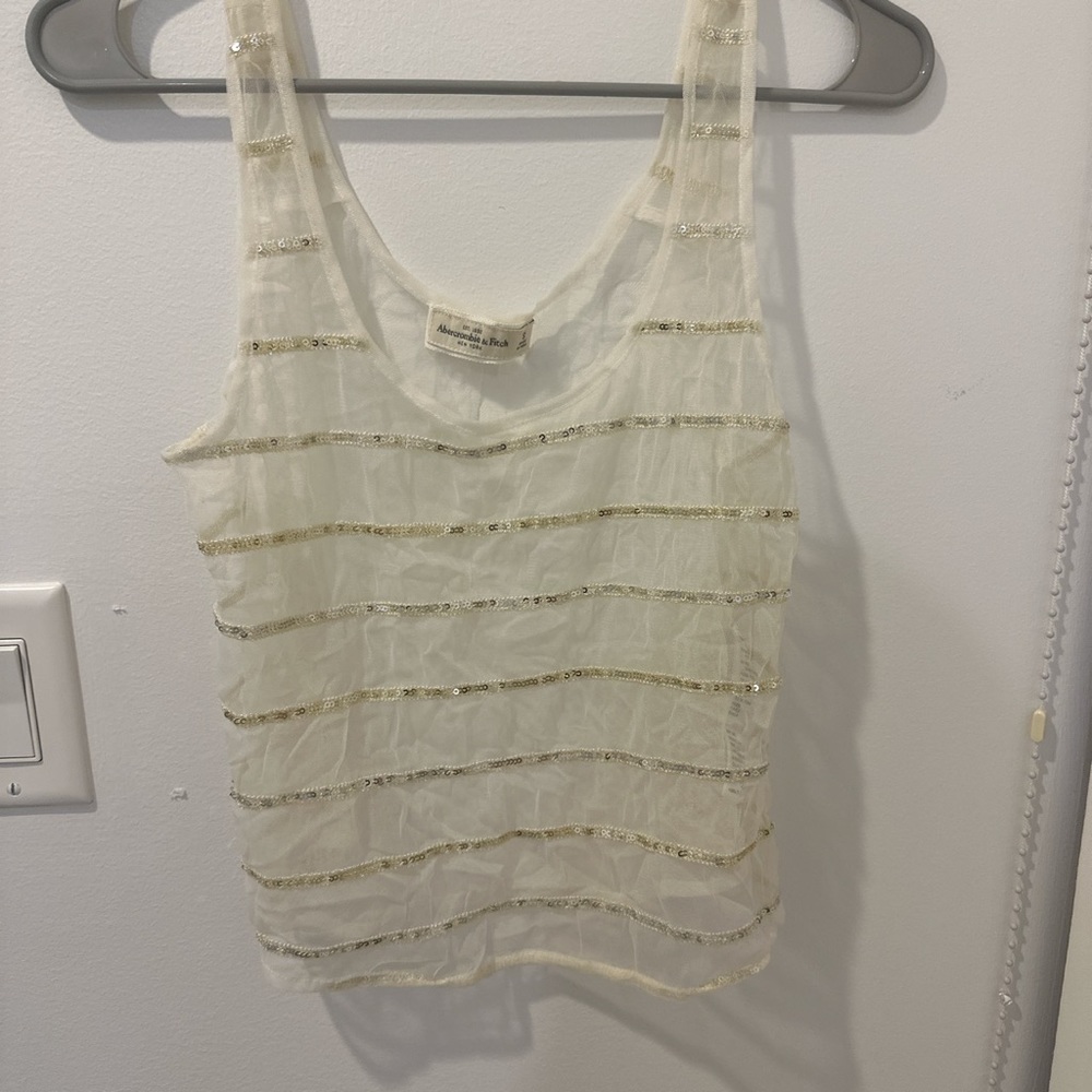 Abercrombie & Fitch Sparkly Top Size S